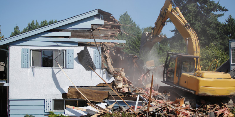 House Demolition in Lexington, North Carolina