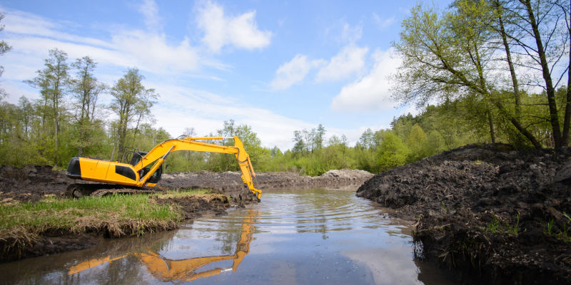 Pond Construction in Lexington, NC