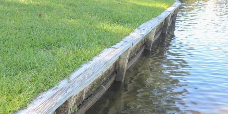 Seawall Installation For Lakes in Asheboro, North Carolina