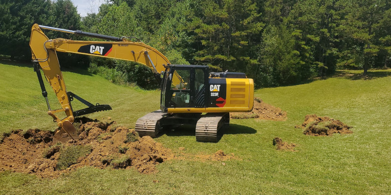 Land Grading in Asheboro, North Carolina